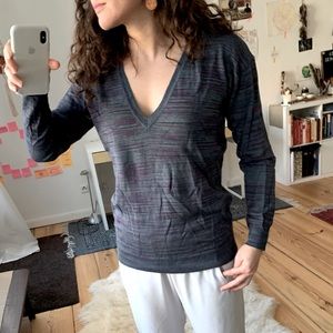 M MISSONI Deep-V Sweater EU36
